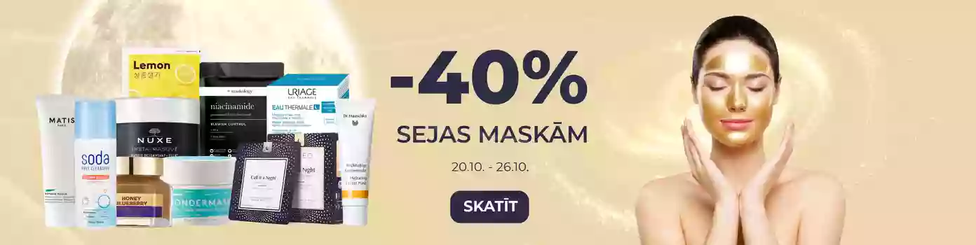 -40% Sejas maskām! Super piedāvājums!