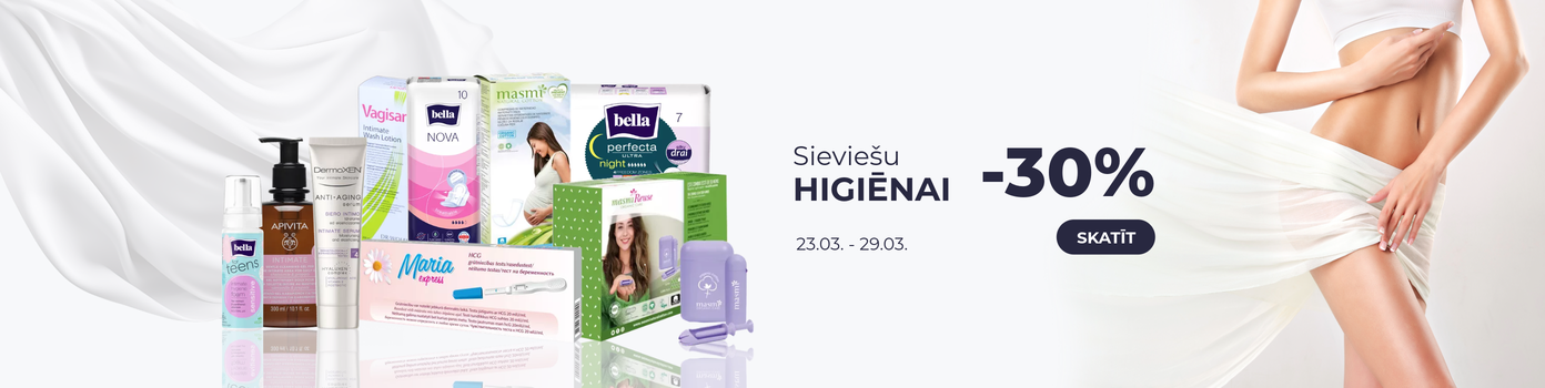 Sieviešu higiēnai -30%