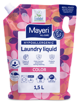 MAYERI Hipoalerģisks Color Refill šķidrais veļas mazgāšanas līdzeklis, 1500 ml