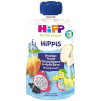 HIPP ābolu, bumbieru, upeņu, no 1gada biezenis, 100 g