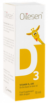 OILESEN  Vitamīns D3 400 eļļa, 10 ml