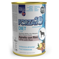 FORZA10 Diet Jērs Ar Rīsiem mitrā barība, 400 g
