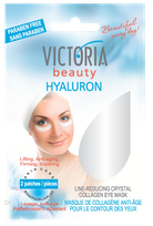 VICTORIA BEAUTY Hyaluron Crystal Collagen acu spilventiņi, 2 gab.