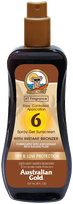 AUSTRALIAN GOLD With Bronzer SPF 6 Gel  sprejs, 237 ml