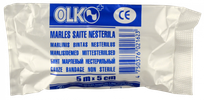 OLKO  nesterila 5 cm x 5 m marles saite, 1 gab.