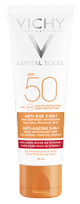 VICHY Capital Soleil UV-Age Daily SPF 50 saules aizsarglīdzeklis, 50 ml