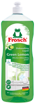 FROSCH Liquid Green Lemon trauku mazgāšanas līdzeklis, 1000 ml