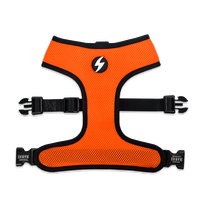 DASHI Stripes3 Orange&Black Neo Mesh  L iemaukti, 1 gab.