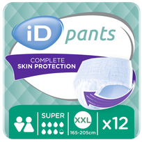 ID Pants Super XXL (165-205 cm) biksītes, 12 gab.