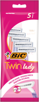 BIC 2 Twin Lady skuveklis, 5 gab.