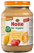 HOLLE Ābolu un bumbieru biezenis, 190 g