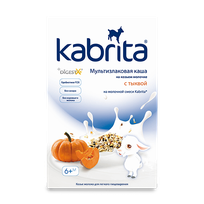 KABRITA ar ķirbi daudzgraudu biezputra, 180 g