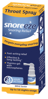 SNOREEZE pret krākšanu rīkles aerosols, 23.5 ml