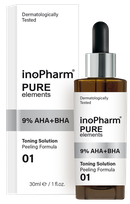 INOPHARM 9% AHA + BHA pīlings, 30 ml