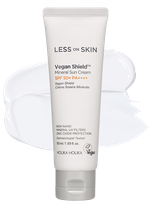 HOLIKA HOLIKA Less On Skin Vegan Shield Mineral SPF50+ saules aizsarglīdzeklis, 50 ml