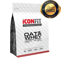 ICONFIT Oat & Whey Pro Gainer Chocolate pulveris, 1400 g
