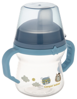 CANPOL BABIES FirstCup Bonjour Paris Blue krūzīte ar rokturiem, 150 ml