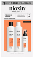 NIOXIN Hair Care System 4 Kit for Colored Hair with Progressed Thinning komplekts, 1 gab.