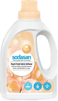 SODASAN Peach Fresh veļas mīkstinātājs, 750 ml