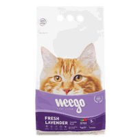 WEEGO Fresh Lavender cementējošās smiltis kaķiem, 5 L