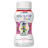 NESTLE Resource Junior ar zemeņu garšu, 200 ml, 4 gab.