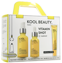 KOOL BEAUTY Vitamin Shot Glow komplekts, 1 gab.