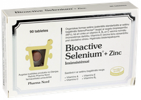 PHARMA NORD Selenium + Zinc tabletes, 90 gab.