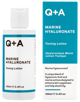Q+A Marine Hyaluronate Toning losjons, 100 ml