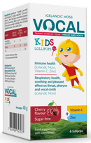 VOCAL  Kids Cherry pastilas, 6 gab.