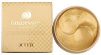 PETITFEE Gold & Snail Hydrogel Eye acu spilventiņi, 60 gab.