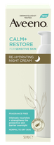 AVEENO Calm+Restore Re-Hydrating Night sejas krēms, 50 ml
