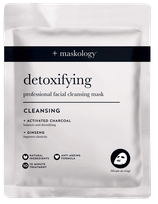 MASKOLOGY Cleansing Sheet sejas maska, 20 ml