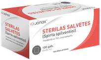 JONAX 65x30 mm sterilas salvetes, 100 gab.