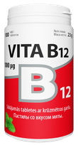 VITABALANS Vita B12 tabletes, 100 gab.