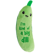 CATSTAGES Crunchy Pickle Kicker, Zaļa rotaļlieta, 1 gab.