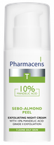 PHARMACERIS T Sebo-Almond Peel Night sejas krēms, 50 ml