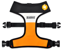 DASHI Stripes3 Orange&Black Neo Mesh  S iemaukti, 1 gab.