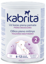 KABRITA 2 piena maisījums, 400 g