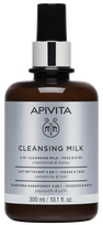 APIVITA 3in1 Face&Eyes attīrošs pieniņš, 200 ml