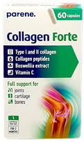 PARENE Collagen Forte kolagēns kapsulas, 60 gab.