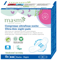 MASMI Ultra Night higiēniskās paketes, 10 gab.