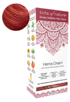 TINTS OF NATURE Henna Cream Red matu krāsa, 70 ml