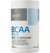 OSTROVIT BCAA 2-1-1 Natural pulveris, 400 g