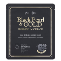 PETITFEE Black Pearl & Gold sejas maska, 1 gab.