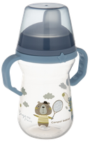 CANPOL BABIES FirstCup Bonjour Paris Blue krūzīte ar rokturiem, 250 ml