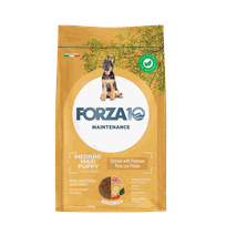 FORZA10 Maintenance Puppy Medium/Maxi Ar Vistu Un Kartupeļiem, Suņiem sausā barība, 12 kg