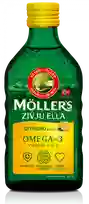MOLLERS Ar Citrona Garšu zivju eļļa, 250 ml