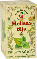 RŪĶĪŠU TĒJA Melisas tēja 1 g paciņas, 20 gab.