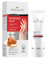 BIOBALANCE Argan Oil Hand & Nail krēms rokām un nagiem, 60 ml
