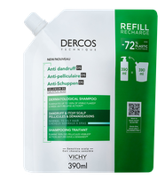 VICHY Dercos Anti Dandruff Refill šampūns, 390 ml